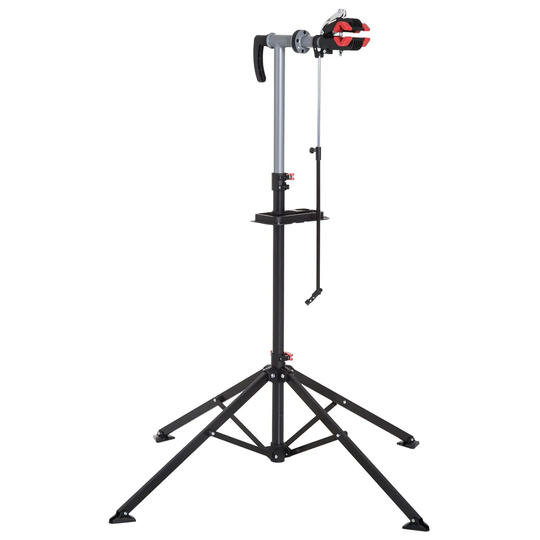 HOMCOM Adjustable Bicycle Repair Stand - Black