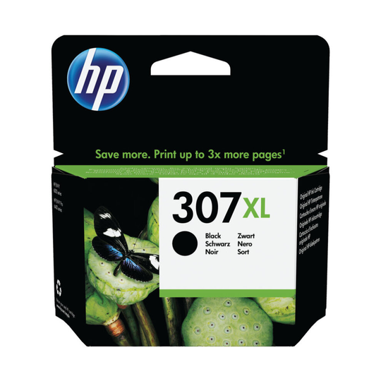 HP 307XL Extra High Yield Original Ink Cartridge Black 3YM64AE HP3YM64AE