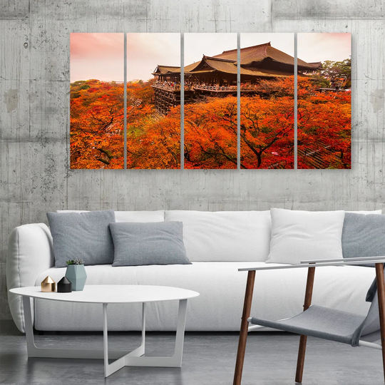 Canvas Print Garden Japan Landscape