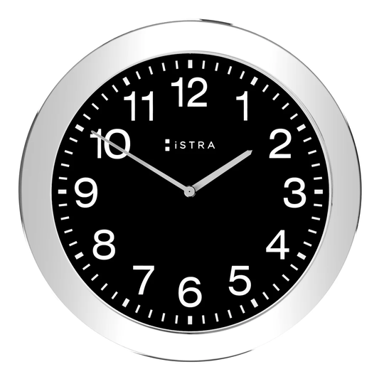 Leon 41cm Stainless Steel Arab Wall Clock