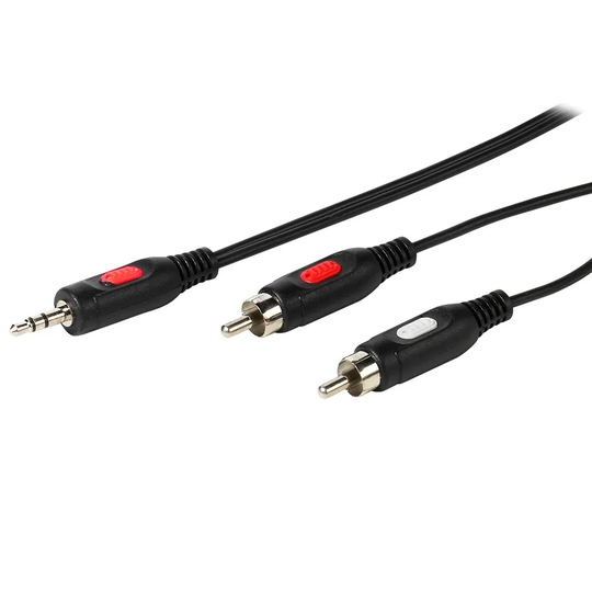 Vivanco Cable 3.5mm Jack to 2 x RCA - 2.5m