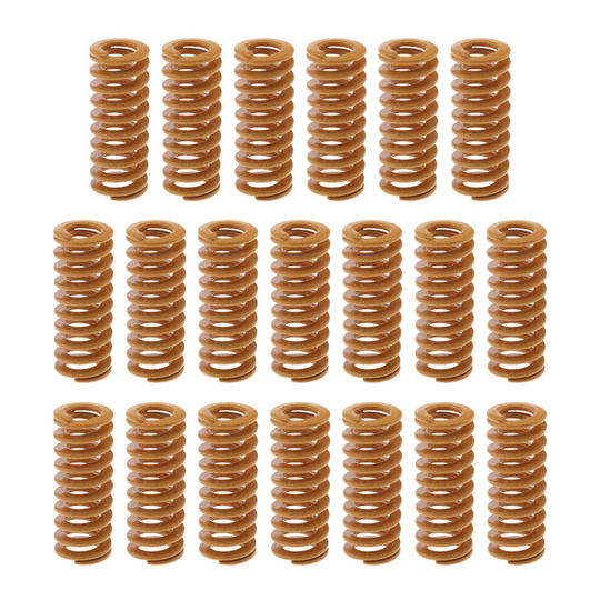 20x Yellow 10x25mm Compression Mould Spring For Heated Bed Ender 3 CR-10