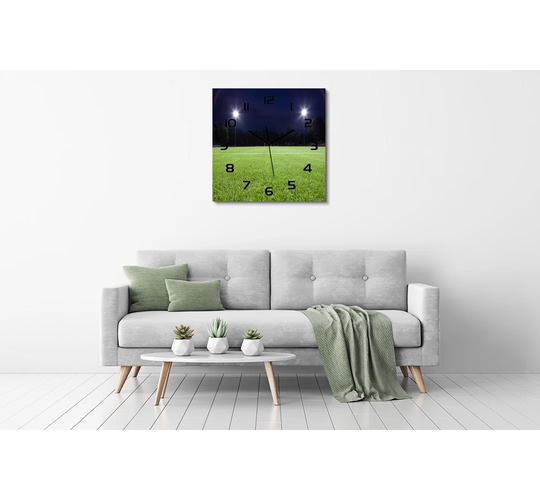 Jobye Football Turf Silent Wall Clock