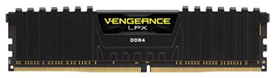 Corsair Vengeance LPX Black 4GB (1x4GB) Ddr4 2400mhz 1.2v Standard Dimm