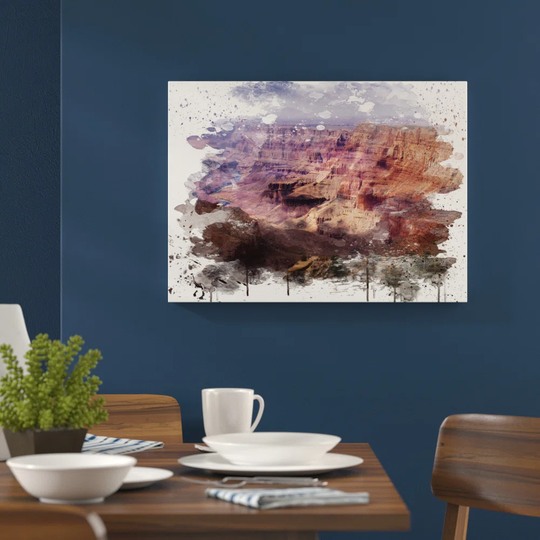 'The Grand Canyon' Graphic Art Print Poster