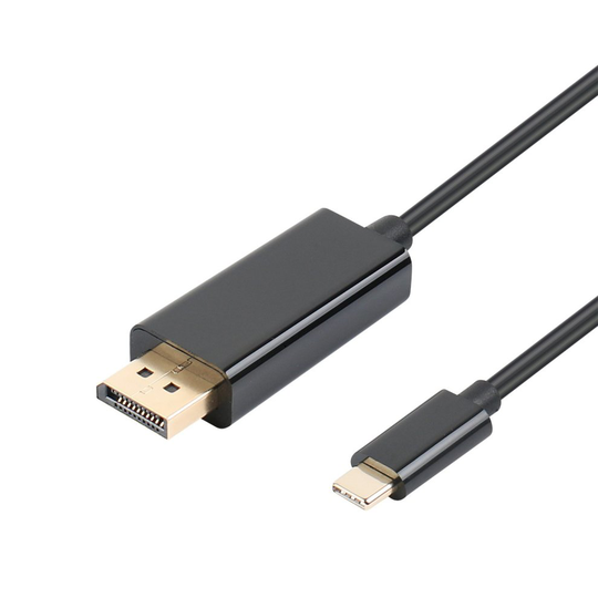 USB Type C(Thunderbolt 3) to DisplayPort 4K@60Hz UHD 6 Feet Cable, Benfei USB 3.1 (USB-C) to DP Display Port Adapter Male to Male Gold-Plated Cord