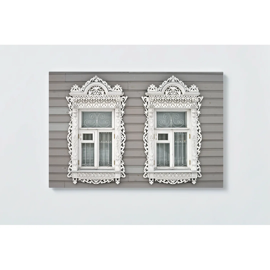 Mansion Motif Magnetic Wall Mounted Cork Board