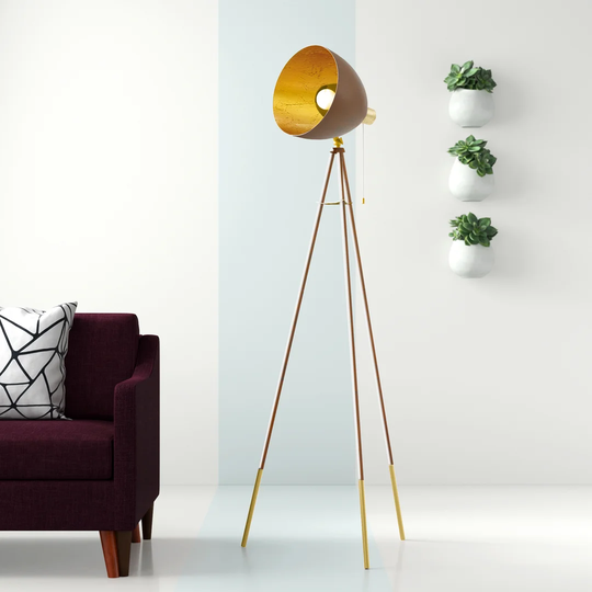 Carpio 135.5cm Tripod Floor Lamp