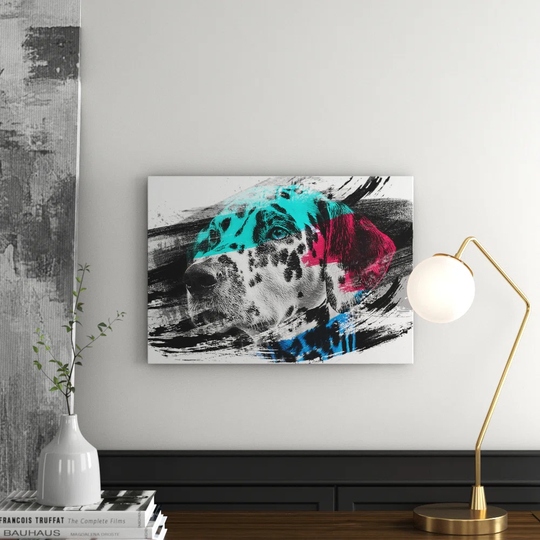 'Dalmatian Dog' Graphic Art Print Poster