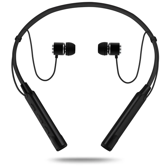Groov-e Connect Wireless Earphones with Neckband - Black