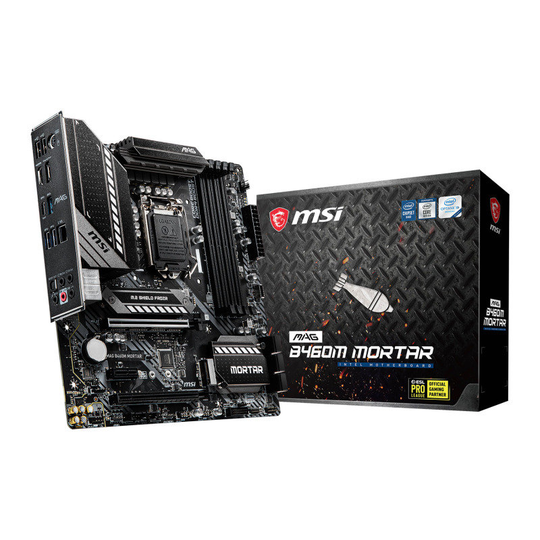 MSI Intel B460M MORTAR M-ATX Motherboard