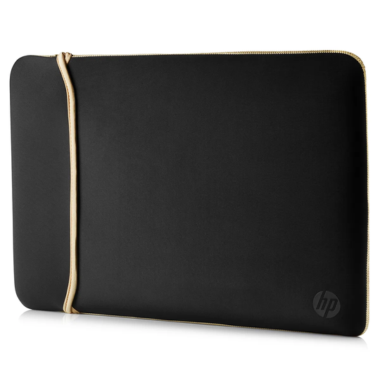HP 39.62 cm (15.6" ) Neoprene Reversible Sleeve - Black/Gold