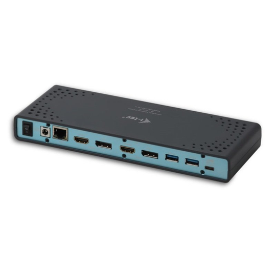 i-tec USB 3.0 / USB-C Docking Station 2x4K with Power Delivery 65W