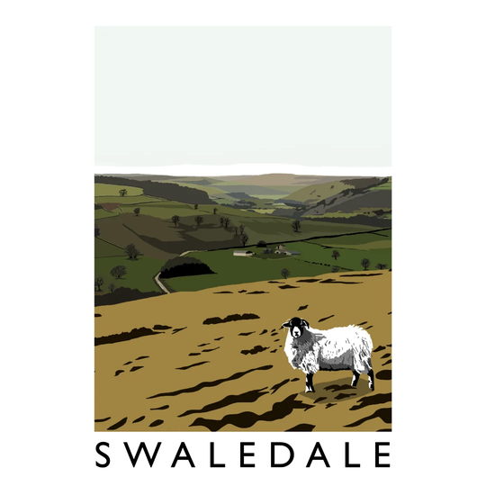 'Swaledale' Graphic Art
