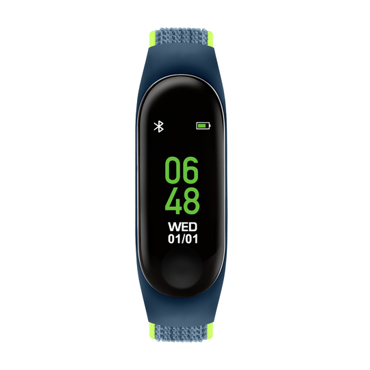 Tikkers Series 1 Kids Smart Fitness Tracker Blue Velcro
