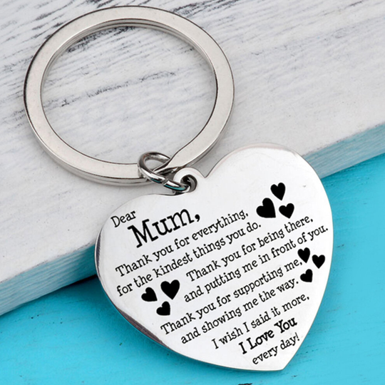 Engraved Keyring for Mother