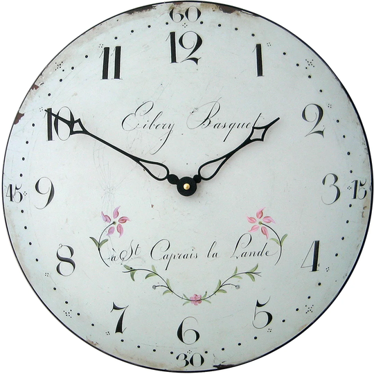 36cm Delicate French Antique Dial Wall Clock