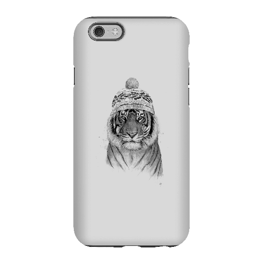 Balazs Solti Winter Tiger Phone Case for iPhone and Android - iPhone 6 - Tough Case - Matte