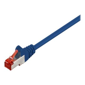 Goobay RJ45 CAT 6 S/FTP CU LSZH - 2m - Blue