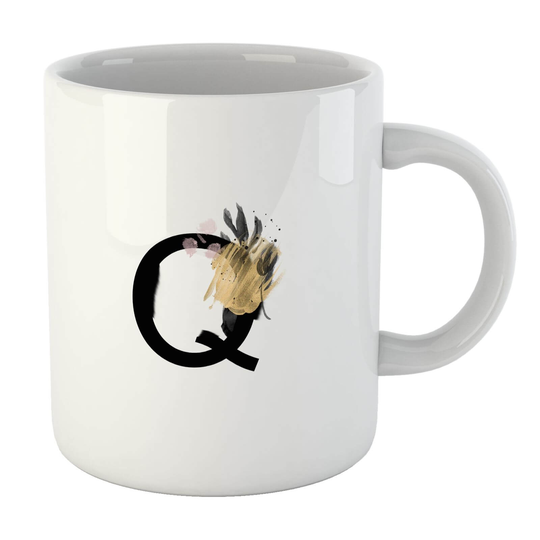 Wabi-Sabi Alphabet Mugs - Q Mug