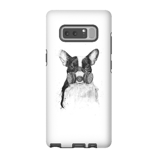 Balazs Solti Masked Bulldog Phone Case for iPhone and Android - Samsung Note 8 - Tough Case - Matte