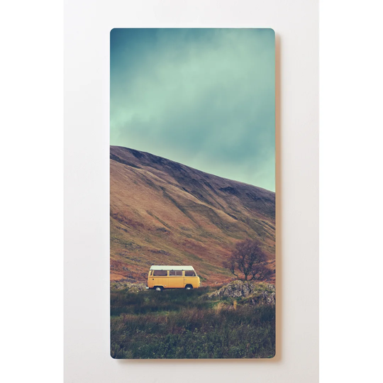 Backlight Motive Wall Picture Bulli Vw Magnetic Cork Board
