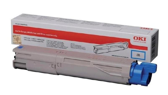 Oki MC853 MC873 7300 Pages Cyan Toner