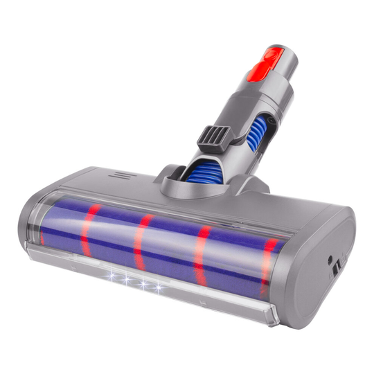 Floor Brush Head Tool For Dyson V7 V8 SV10 SV11 Vacuum Motorhead Animal Absolute With LED Headlight