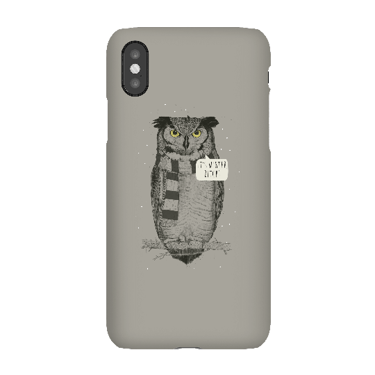 Balazs Solti It's Winter, Bitch! Phone Case for iPhone and Android - iPhone X - Snap Case - Matte