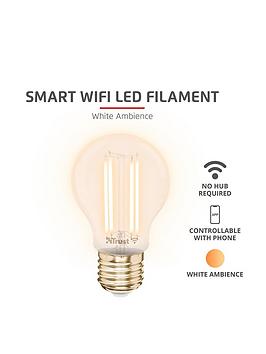 Trust E27 Smart Wifi Filament Bulb - White Ambience