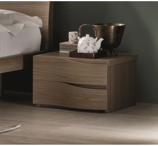 Birdwell 2 Drawer Bedside Table