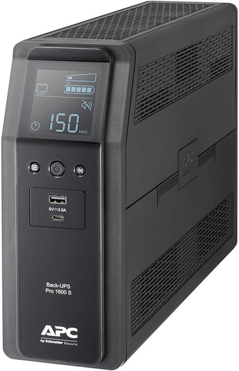 APC Back-UPS Pro BR1600SI - Line-Interactive UPS - 1600VA/960W - 8 x IEC