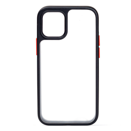 TechAir iPhone 13 Mini Back Cover - Black/Clear