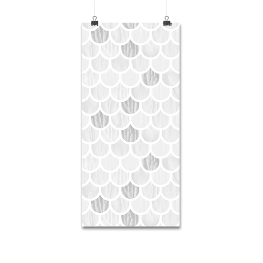 Walllpaper Roll 360X250cm Mural Decoration Kitchen Livingroom Bedroom Wallpaper Material With Print - Scallops Brush Strokes Flop