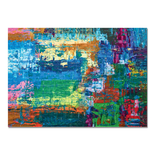 Ivy Bronx - Quadro - Brad Zimmerman - Riflessi Di Vetro Colorato - Vetro Acrilico - 70X50 - Pronto Da Appendere - Quadri Moderni Per La Casa