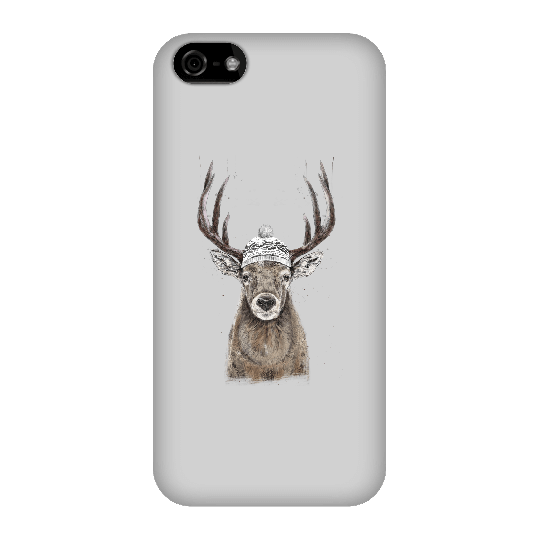Balazs Solti Winter Deer Phone Case for iPhone and Android - iPhone 5C - Snap Case - Gloss