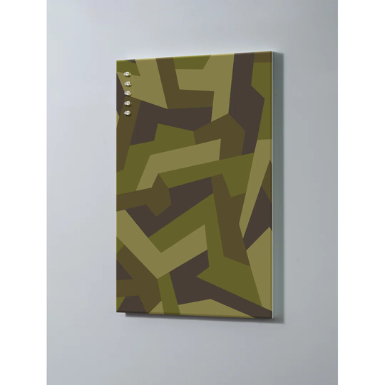 Camouflage Magnetic Wall Mounted Cork Board