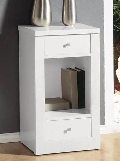 Menodora 2 Drawer Bedside Table