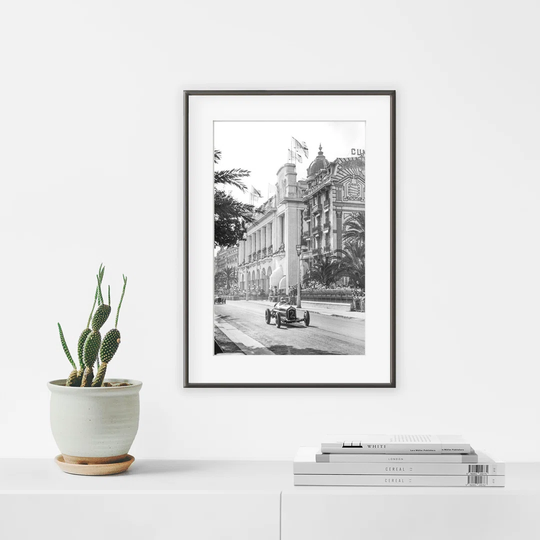 Vintage French Race - Picture Frame Photograph Print on Paper