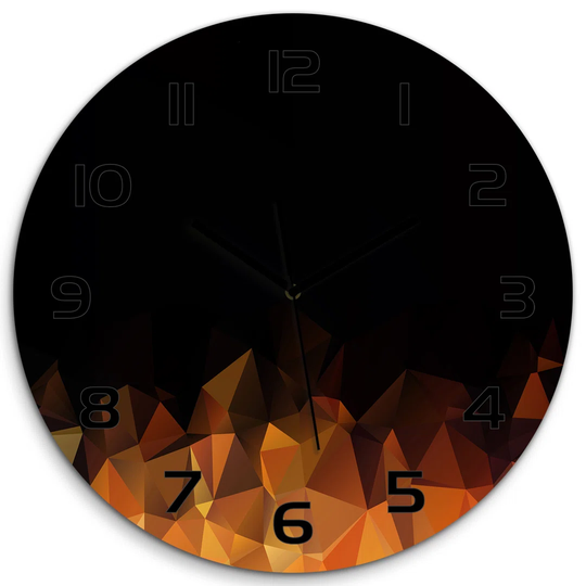 Johnwesley 60cm Silent Wall Clock