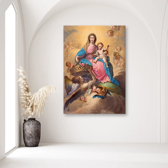 Canvas Print RELIGIOUS Virgin Mary With Child