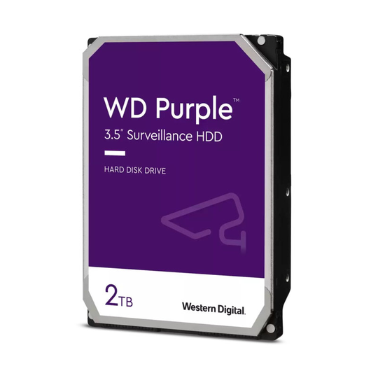 WD Purple 2TB Surveillance 3.5" SATA HDD/Hard Drive