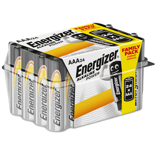 Energizer AAA Alkaline Power Batteries - 24 Pack