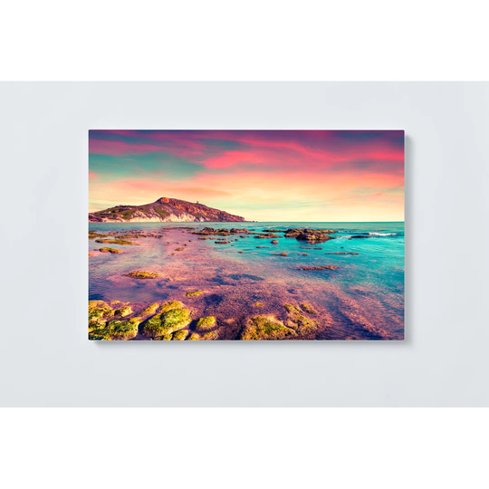 Sea Magnetic Wall Mounted Cork Board