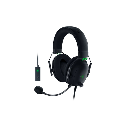 Razer Blackshark V2 Headset Head-band Black, Green 3.5 mm connector