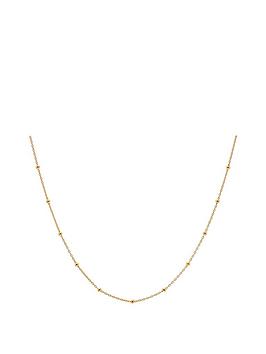 Hot Diamonds X Jac Jossa Embrace Beaded Cable Chain - 32-39Cm