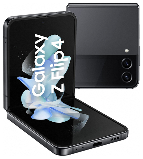 SIM Free Samsung Galaxy Z Flip4 5G 256GB Phone - Graphite
