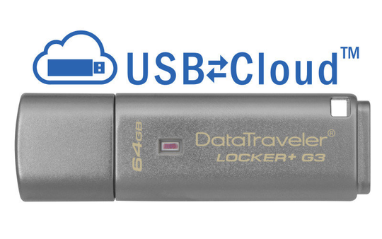 Kingston Technology DataTraveler Locker+ G3 Hardware Encrypted 64GB USB 3.0 Secure Flash Drive
