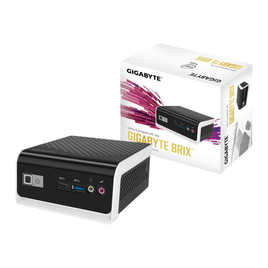 Gigabyte Brix Intel Celeron Barebone Compact Mini PC Kit