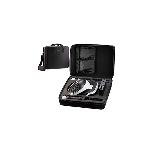 Navitech Black Rugged Hard Case Compatible With The Sony PlayStation VR PSVR Headset and Accessories Case